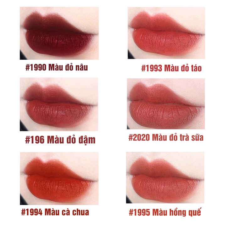 [Mã INCU50 giảm 50K đơn 150K] Son kem Chioture Matte Liquid màu nhung lì mềm mịn không gây khô môi 2.1g | WebRaoVat - webraovat.net.vn