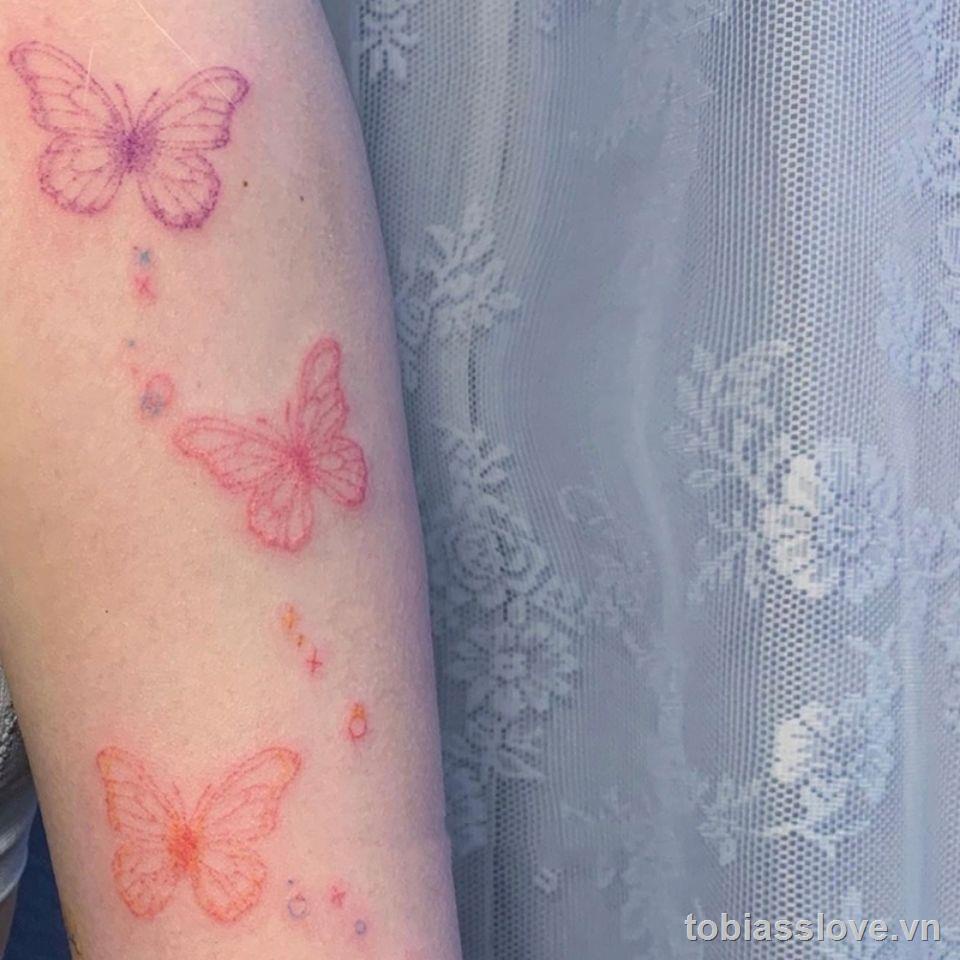 Hình Xăm Dán Tạm Thời Chống Thấm Nước Lâu Trôi Nhiều Màu Sắc Cho Nữ