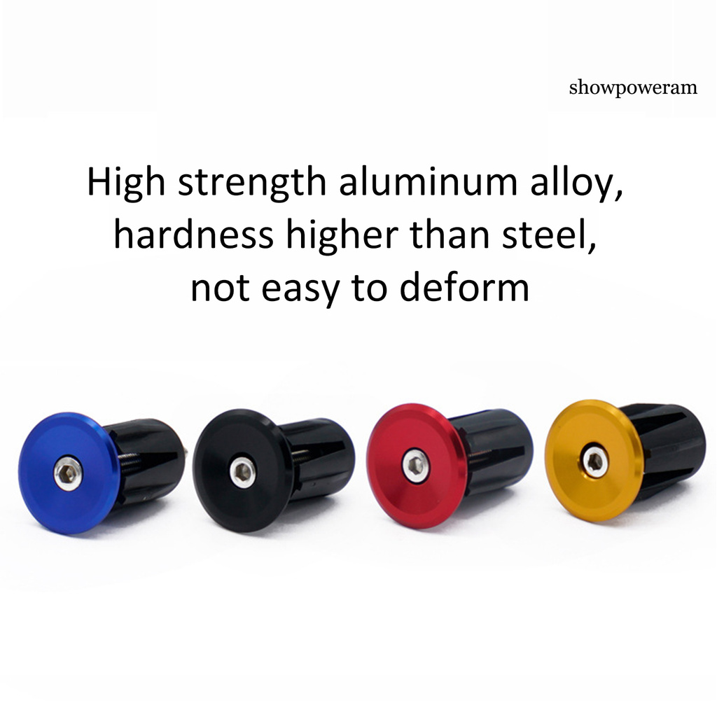 2 Đầu Bịt Tay Lái Xe Đạp Bằng Hợp Kim Nhôm Siêu Nhẹ