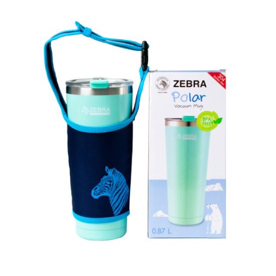 Ly giữ nhiệt Polar Zebra 112702 - 870ml - Tặng kèm túi có quai xách
