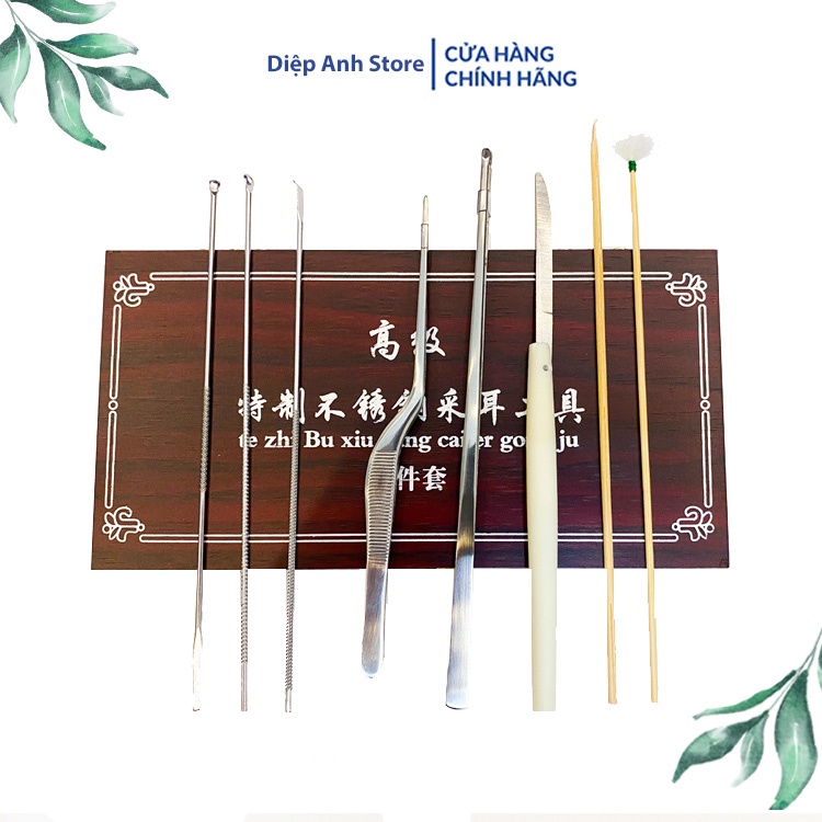 Bộ Lấy Ráy Tai Đa Năng 8 Món Chuyên Dụng Cho Salon