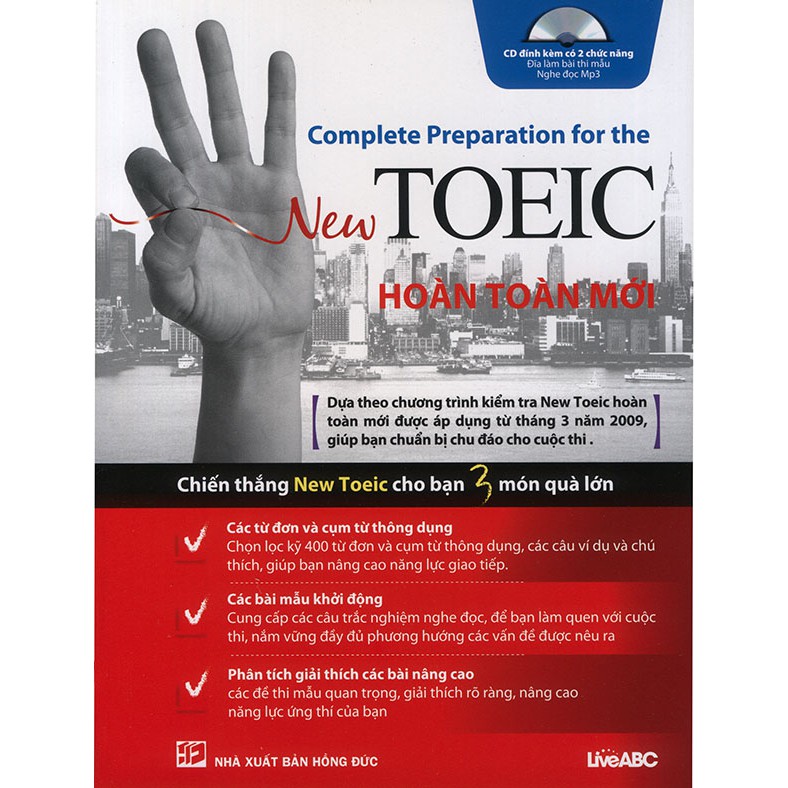 Sách - Complete Preparation for the New TOEIC - Hoàn Toàn Mới (kèm CD)