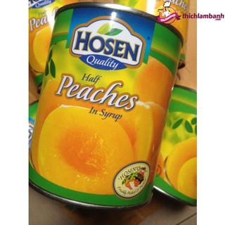 Đào ngâm Hosen 825gr