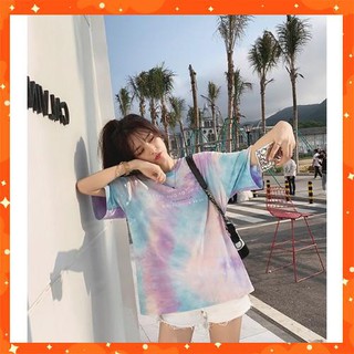 _Deal_ Áo Thun Nữ Họa Tiết Galaxy Độc Đáo _ Hoàng Huy 2