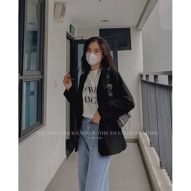 Áo khoác vest blazer nữ 2 LỚP dày túi nắp (Ảnh thật)