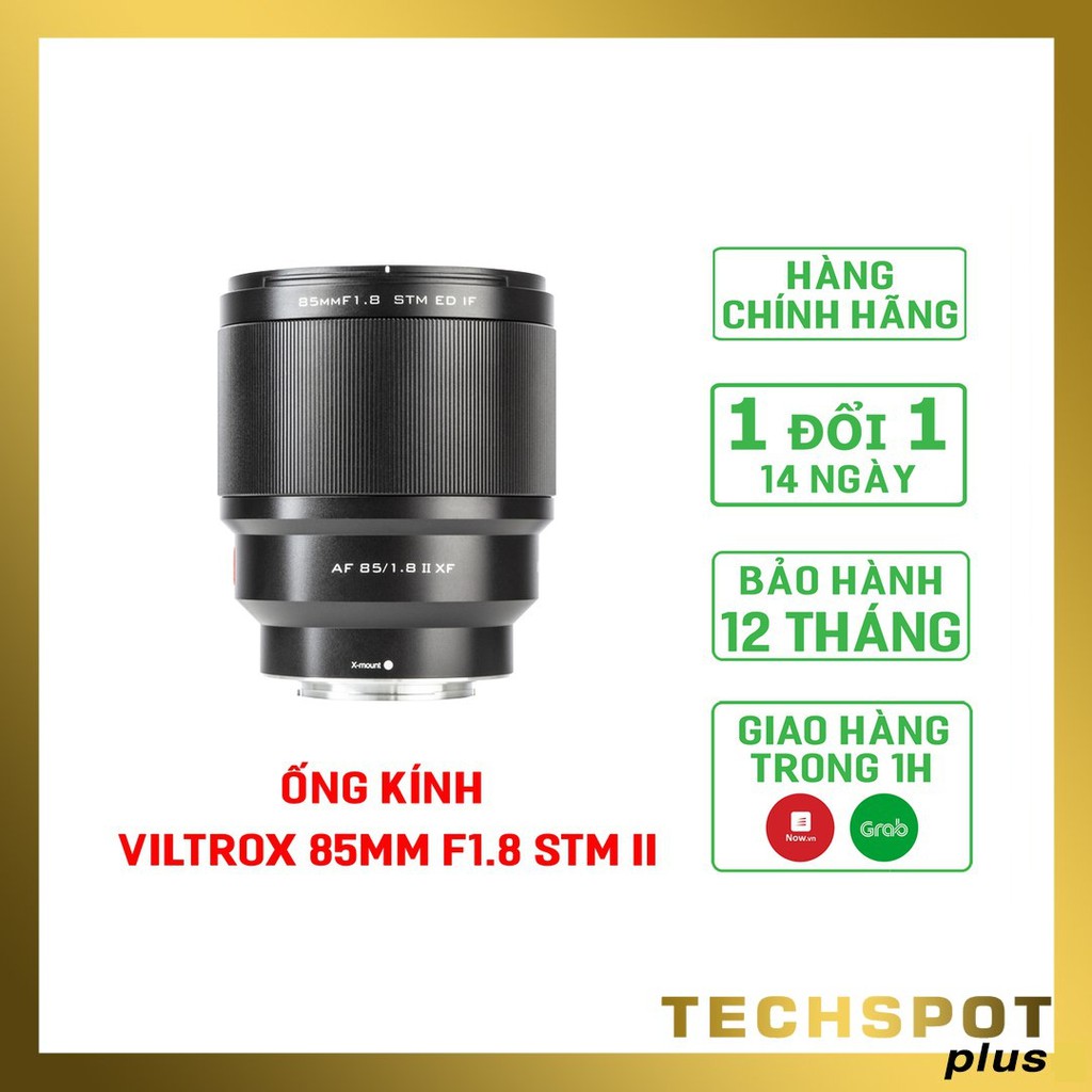 Ống kính Viltrox PFU RBMH 85mm F1.8 STM II cho Fujifilm FX và Sony