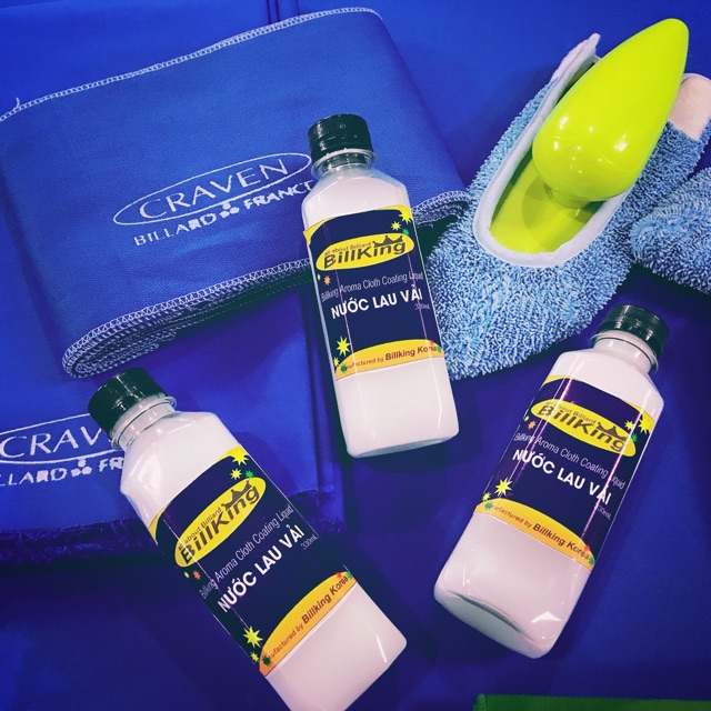 [ Hiệu quả tức thì ] Nước lau xả vải bida Billking