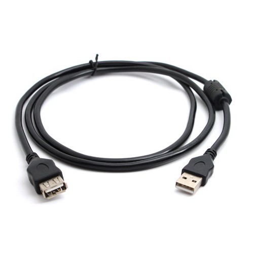 Cáp Nối Dài USB 2.0 1,5m PC (Đen)