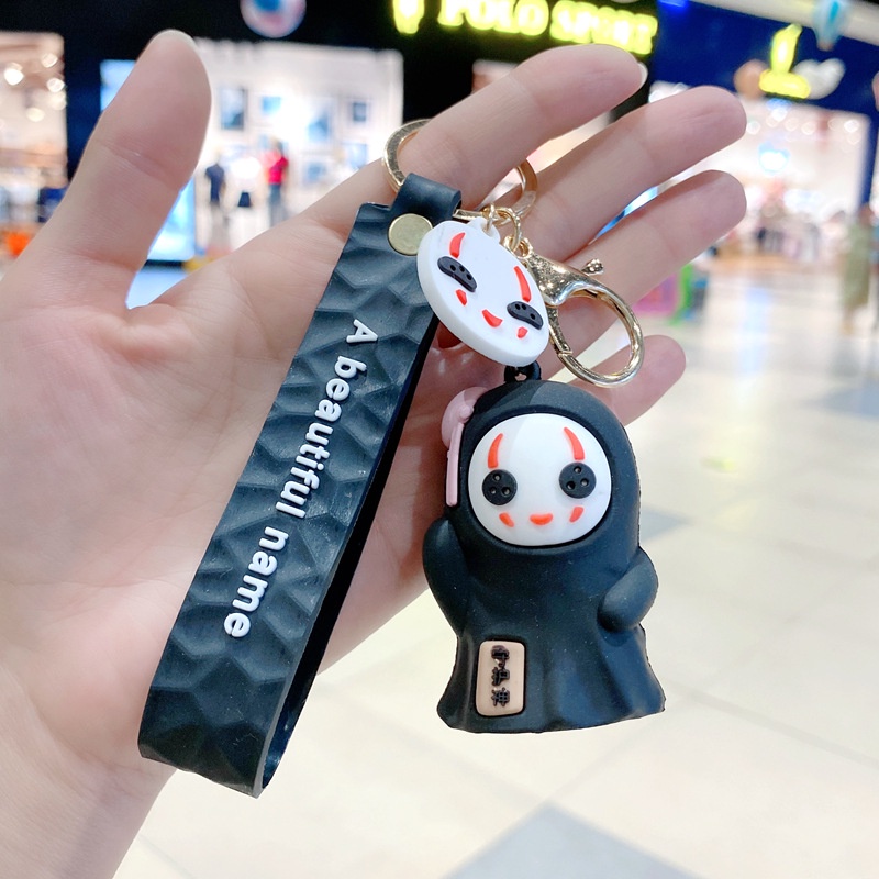 Móc khóa Vô diện hoạt hình dễ thương đủ màu sắc hottrend KH33