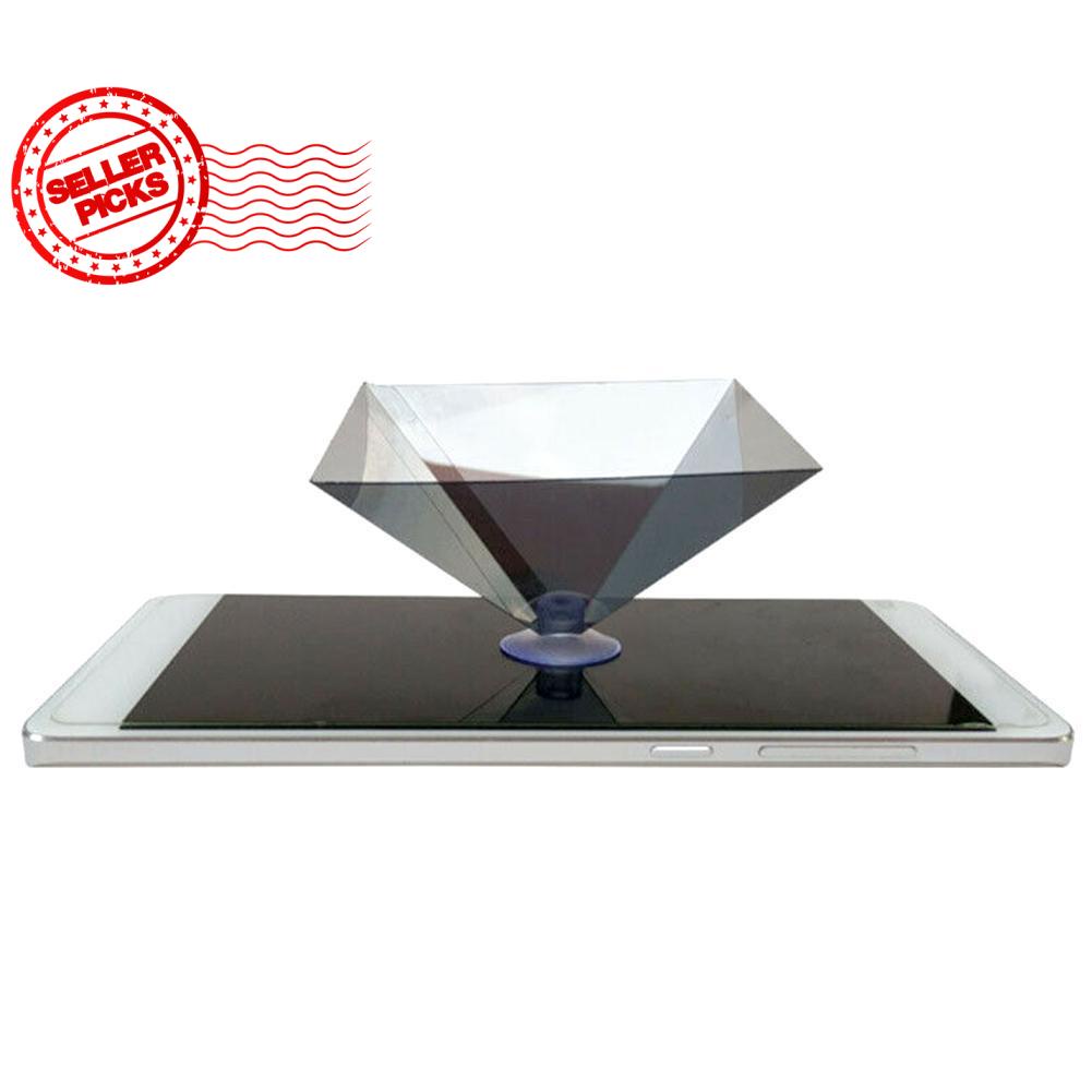 360 Siêu Rõ Ràng° Máy Chiếu Điện Thoại 3D Hình Kim Tự Tháp Holographic 3D S2P7
