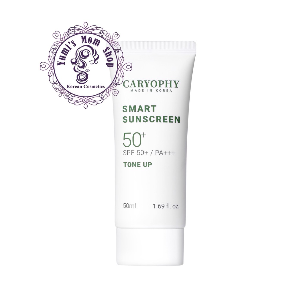 Kem chống nắng thông minh Caryophy Smart Sunscreen Tone Up 50ml