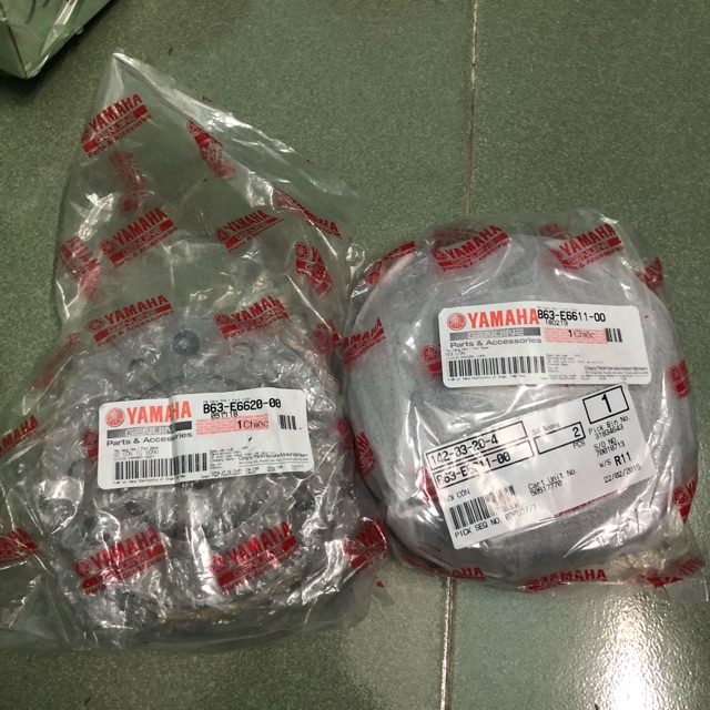Bộ nồi sau NVX yamaha chính hãng