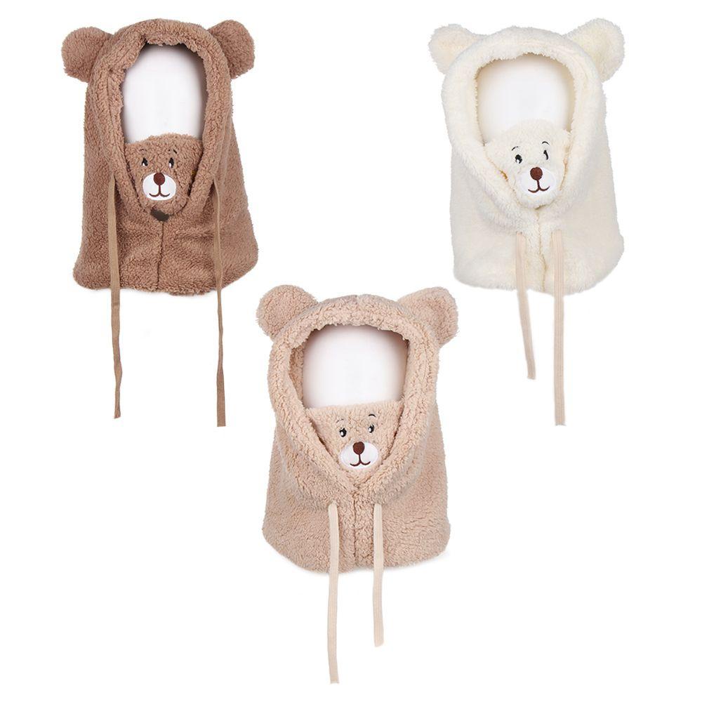 Nón Len Chụp Tai Gấu Dễ Thương