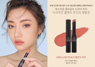 Son thỏi 3CE Slim Velvet Lip Color