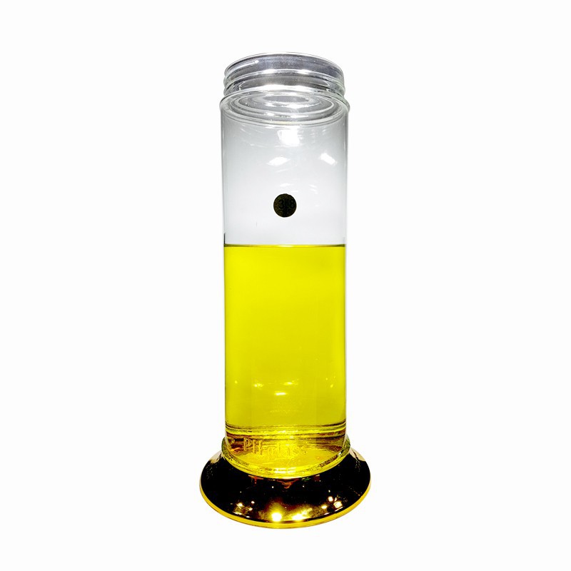 Bình ngâm sâm ống trụ thủy tinh 3.8 Lít
