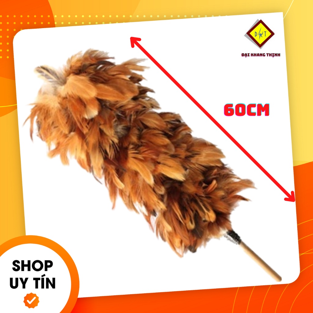 Chổi lông gà lớn Cây quét bụi tủ bàn ghế Phất trần