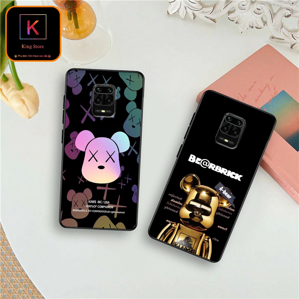 Ốp lưng Xiaomi Redmi Note 9 - Xiaomi Redmi Note 9s - Xiaomi Redmi Note 9 Pro - Ốp in hình Gấu B.Ř.i.c.k, chất liêụ TPU