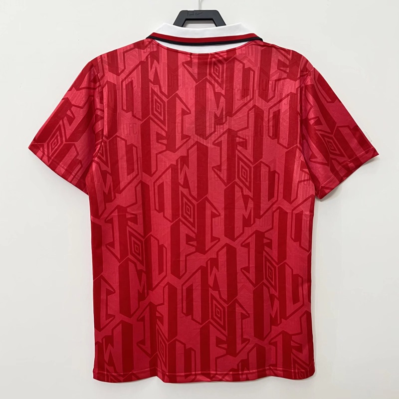 Áo Thun Thể Thao Đá Banh Manchester United 92/94 Size S-XXL