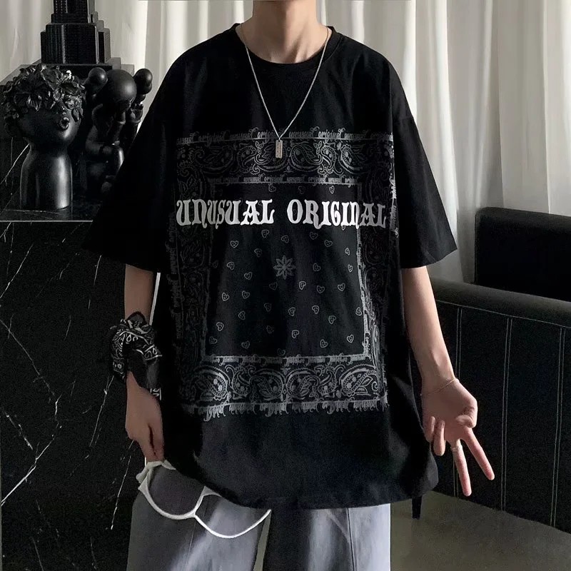 Áo Thun Tay Ngắn Thời Trang Dành Cho Nam M-3Xl