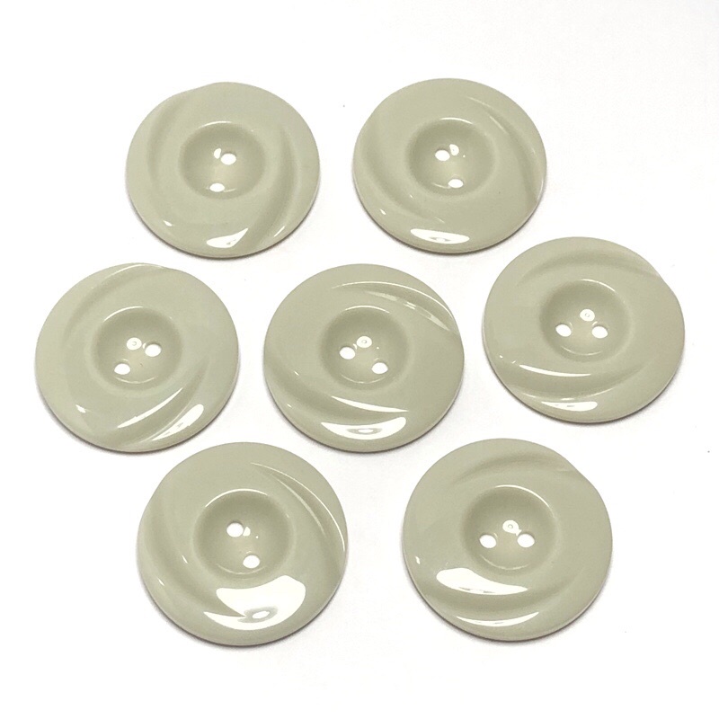 10 cái - Nút Áo 35mm cỡ lớn nhựa tốt bóng đẹp dùng làm trang trí, áo khoác, đầm, các số handmade