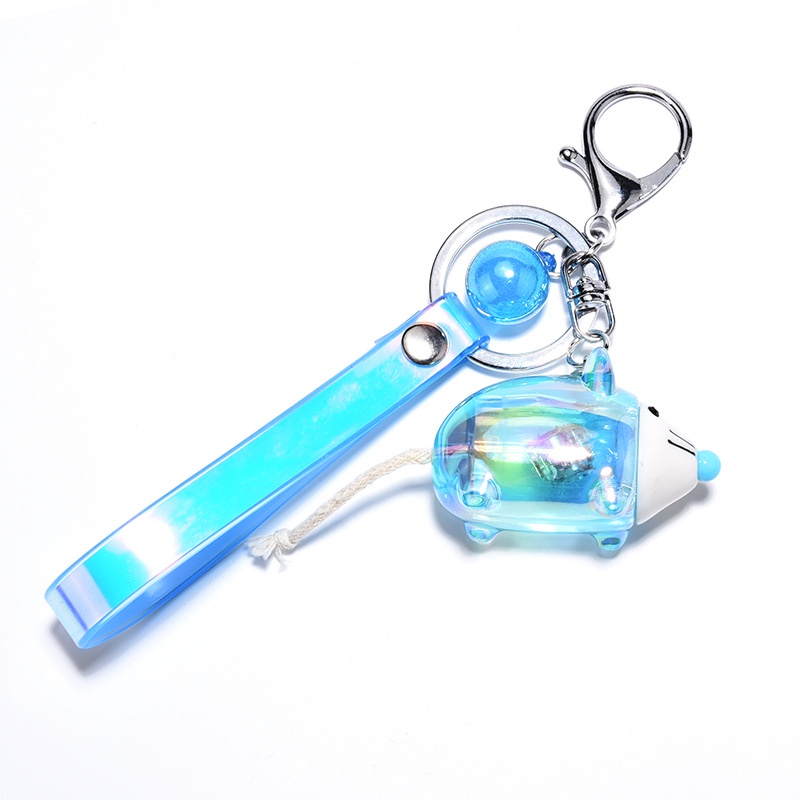 Móc khóa cute độc đáo hình chú tý phát ánh sáng lúc lắc đẹp phong cách độc lạ bền đẹp