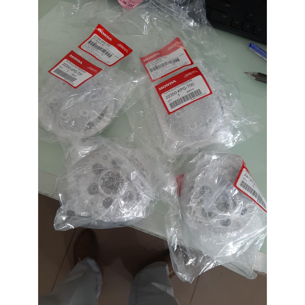 K26 bộ côn trước msx 125  Tấm đĩa ép ly hợp Bộ ly hợp trung tâm thứ cấp msx 125 chính hiệu honda