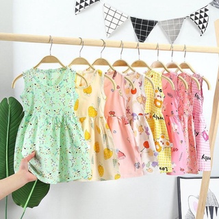 Váy bé gái, Đầm bé gái siêu mát hàng, đầm tole cho bé dáng xòe