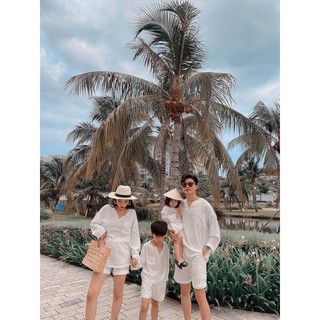 sét đũi trắng cực đẹp cho gia đình