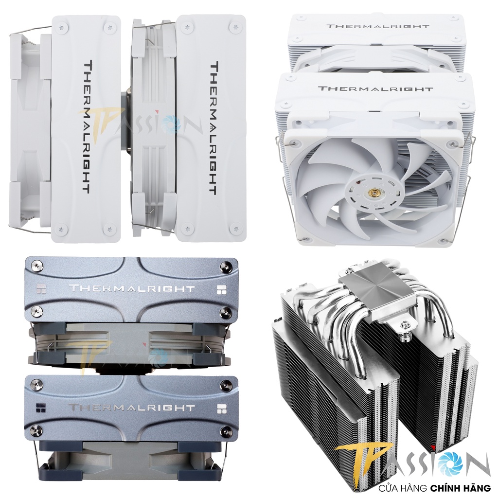 [Mã ELHAMS5 giảm 6% đơn 300K] Tản nhiệt khí CPU Thermalright Frost Commander 140 FC140 BLACK | WHITE - Chính hãng