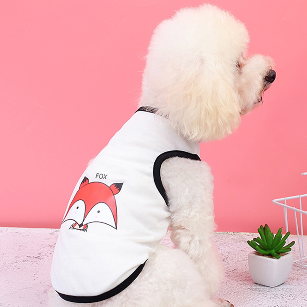 Áo Thun Hoạt Hình Dành Cho Thú Cưng