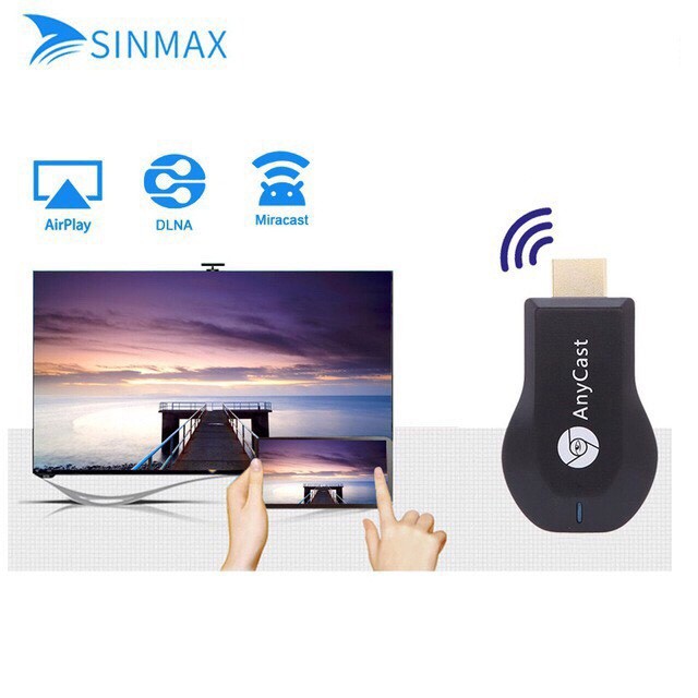 Thiết Bị Truyền Tín Hiệu AnyCast Plus HDMI Kết Nối Từ Điện Thoại Sang TiVi HD