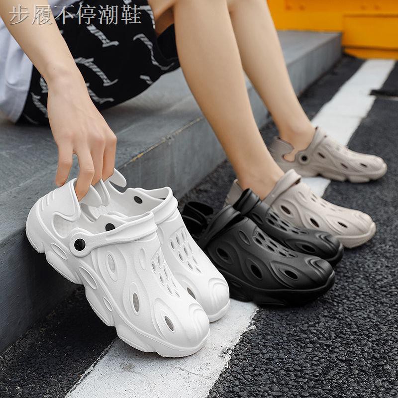 Giày Sandal Yeezy Đục Lỗ Có Size Lớn 2021 Dành Cho Nam Giới