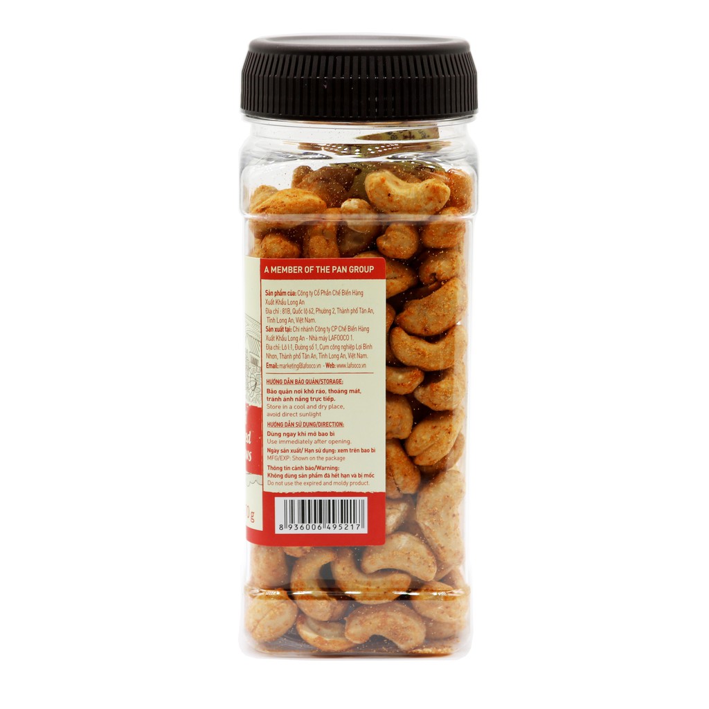 Hạt Điều Vị Ớt 270g LAFOOCO Chili Roasted Cashew Nuts