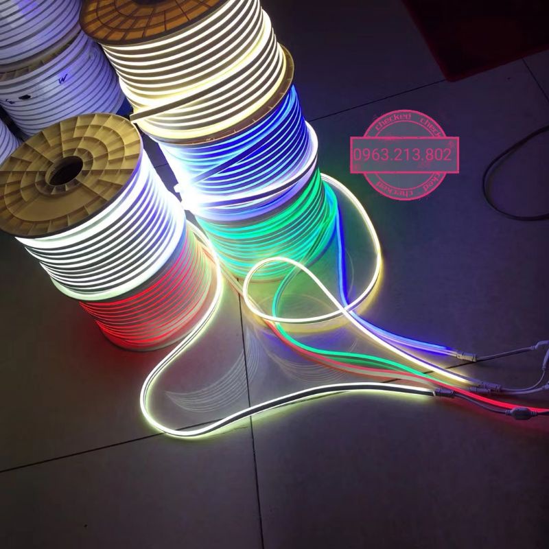 Neon 220V trang trí nội ngoại thất, sân vườn - Neon Flex 220V Không kèm nguồn