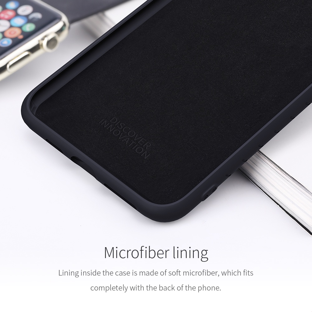 NILLKIN ốp điện thoại Silicone Chống Sốc Màu Trơn Cho Apple Iphone 11 / Iphone 11 Pro / Iphone 11 Pro Max