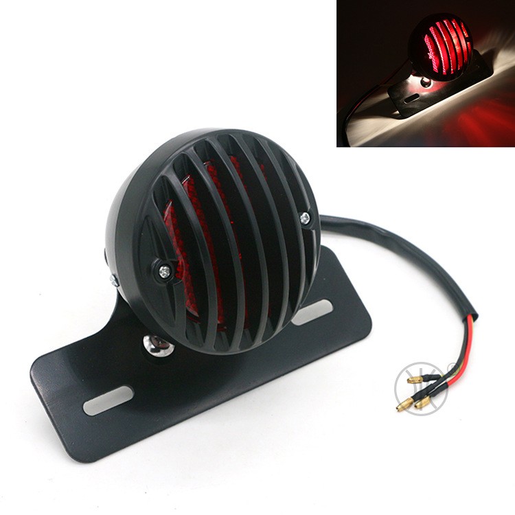 Cụm đèn hậu Harley xe mô tô cafe tracker cao cấp