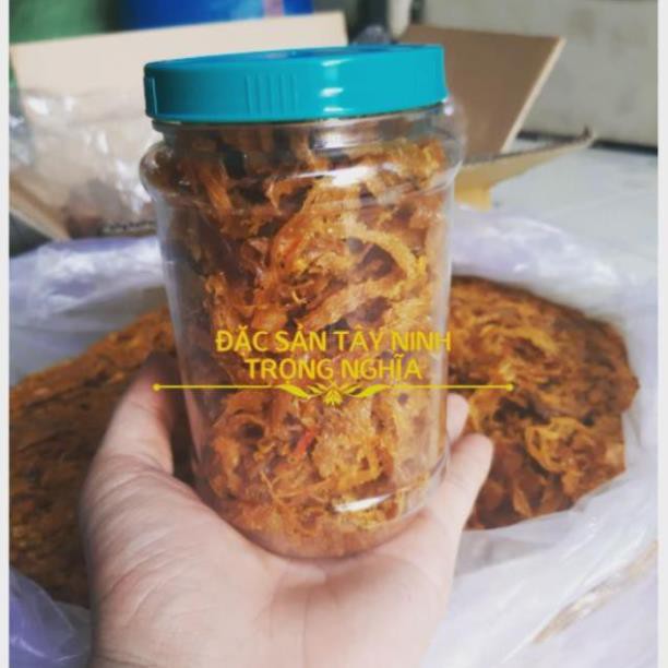 [150G]-Khô Mực Xé Cay Trộn Bánh Tráng Trọng Nghĩa