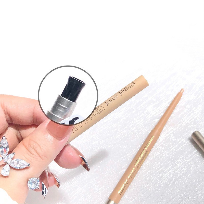 Phấn Mắt Dạng Thỏi Chống Nước Màu Bạc Tiện Dụng Chất Lượng Cao