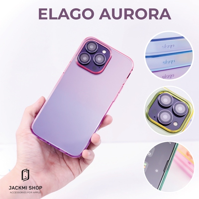 Ốp lưng Elago Aurora cho điện thoại ip 14 14 plus 14 pro 14 promax