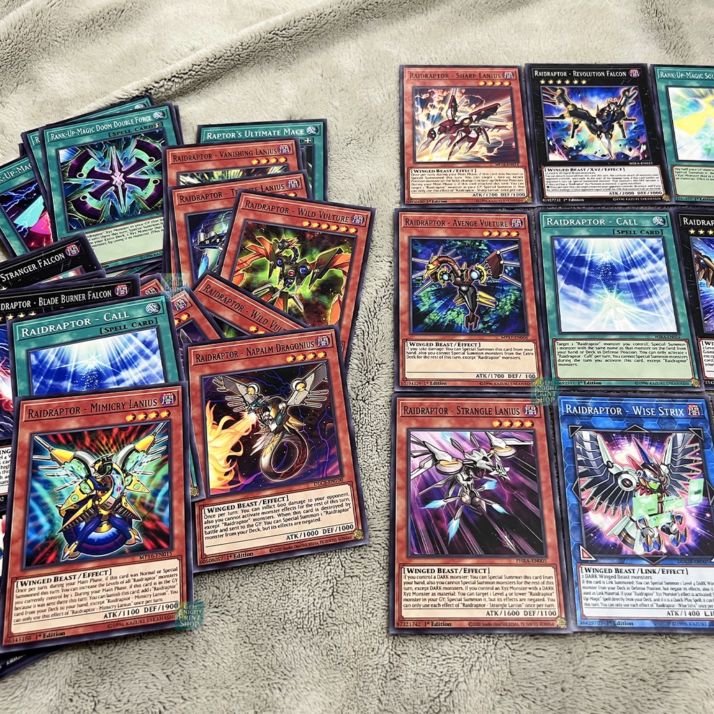 Bộ bài Yugioh - Structure Deck: Raidraptor