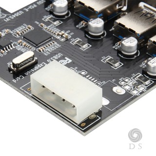 Bộ chia 4 cổng USB 3.0 PCI-E cho máy tính