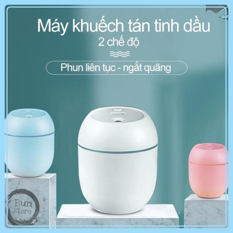 Máy Xông Tinh Dầu Mini -Máy Tạo Ẩm Phun Sương - Khuếch Tán Tinh Dầu Đuổi Muỗi