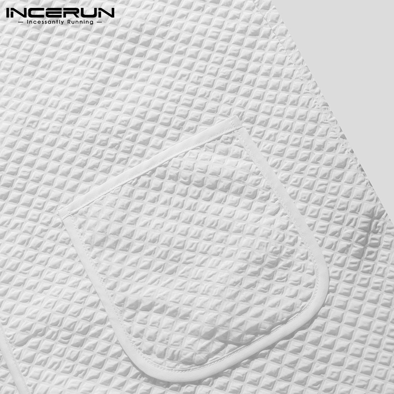 Set áo không tay + quần short INCERUN thời trang mùa hè cho nam