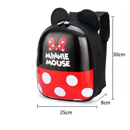 Ba Lô Vỏ Trứng Hình Chuột Mickey Minnie Dành Cho Bé Mẫu Giáo