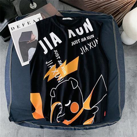 Áo sát nách in hình gấu hoạt hình Size lớn 5xl