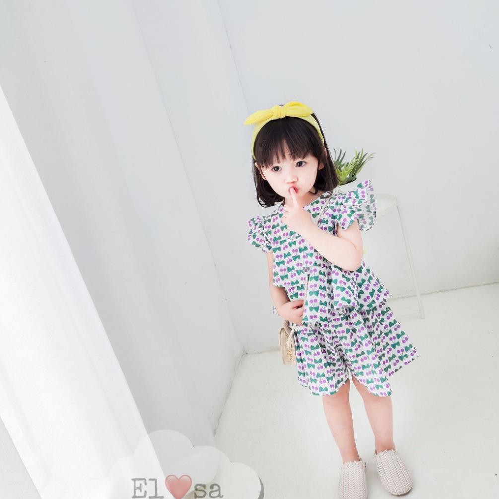 ELSAKIDS - Bộ quần áo bé gái 2 tầng - nơ lưng - quần giả váy siêu xinh-ELSAKIDS-2tầng-nơ-lưng  ༷