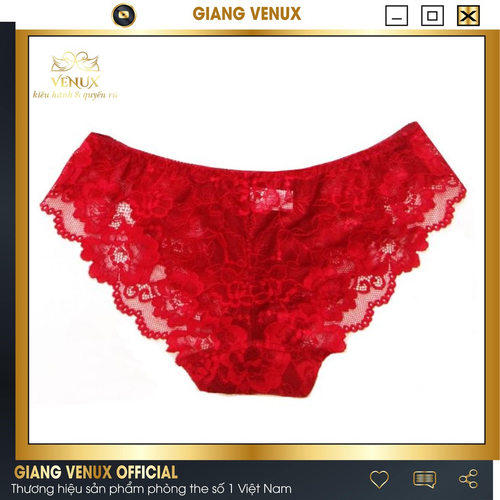 Quần Lót Ren Nữ Thanh Lịch Sexy Mềm Mại Cuốn Hút Đàn Ông Ren Venux
