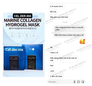 Mặt nạ Cellderma xanh date 2023