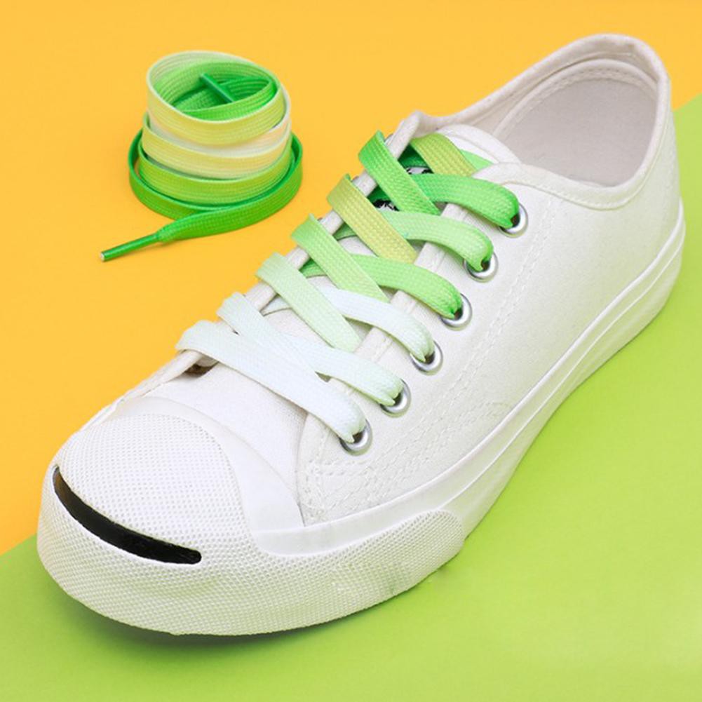 Cặp dây giày thể thao thiết kế kiểu gradient với nhiều màu lựa chọn shoelace