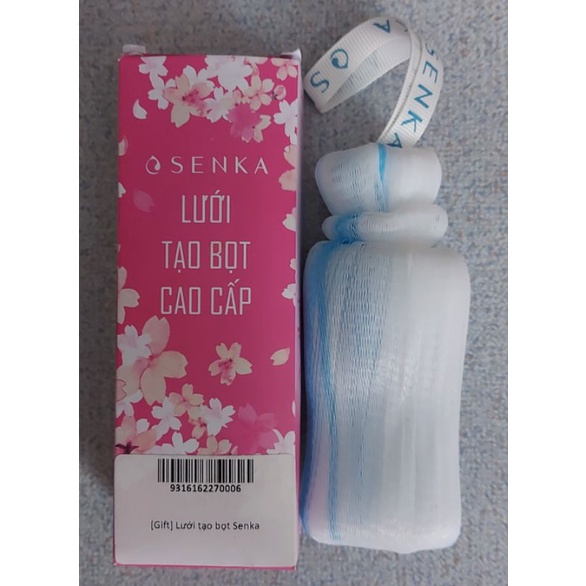 Bông Tắm Tạo Bọt ,Lưới Tạo Bọt Cao Cấp SENKA Làm Sạch Da Mặt  Body Rửa Trôi Lớp Bụi Bẩn,Tế Bào Chết